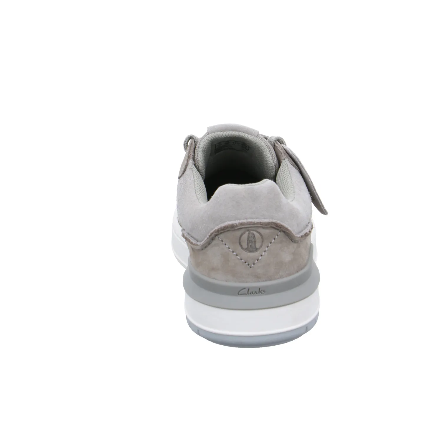 CLARKS Halbschuhe Sneaker Beige Leder CLARKS Halbschuhe Sneaker Beige Leder