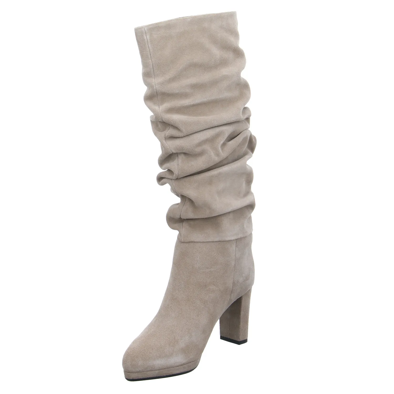 PETER KAISER Stiefel Taupe Leder PETER KAISER Stiefel Taupe Leder