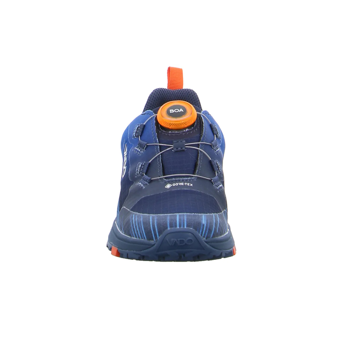 VADO Sneaker Outdoor Jungen-Halbschuh Klett Dunkelblau Textil VADO Sneaker Outdoor Jungen-Halbschuh Klett Dunkelblau Textil