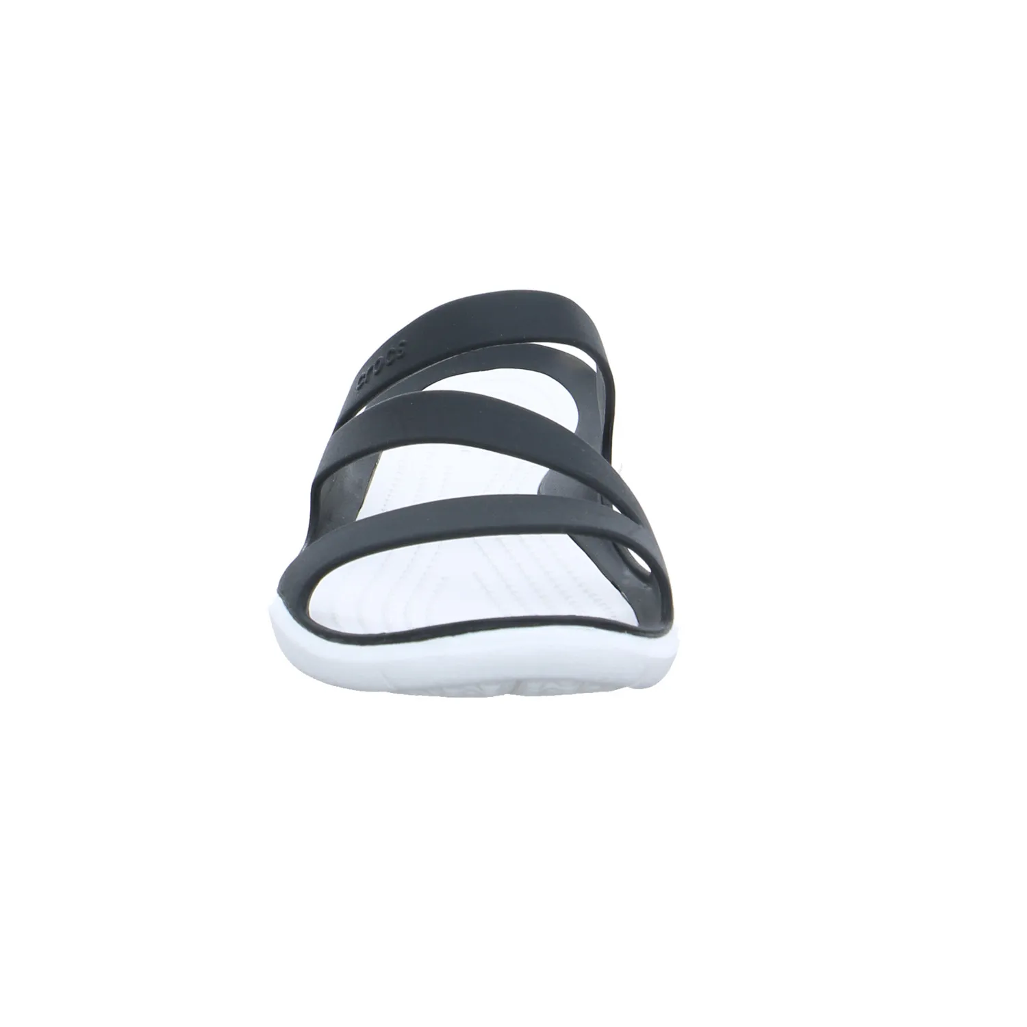 CROCS Badeschuhe unisex Schwarz Synthetik CROCS Badeschuhe unisex Schwarz Synthetik