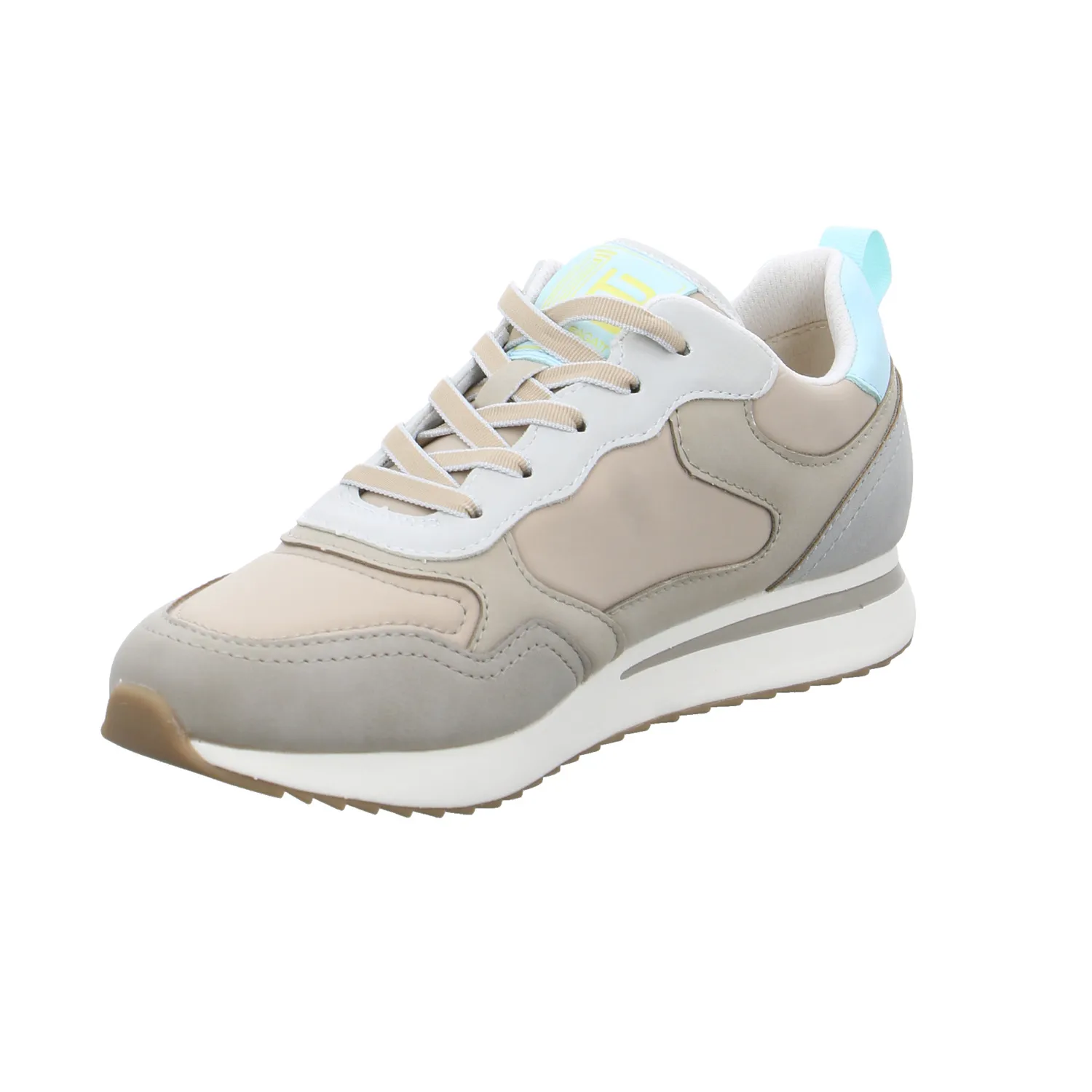 BAGATT Sneaker Beige Textil BAGATT Sneaker Beige Textil