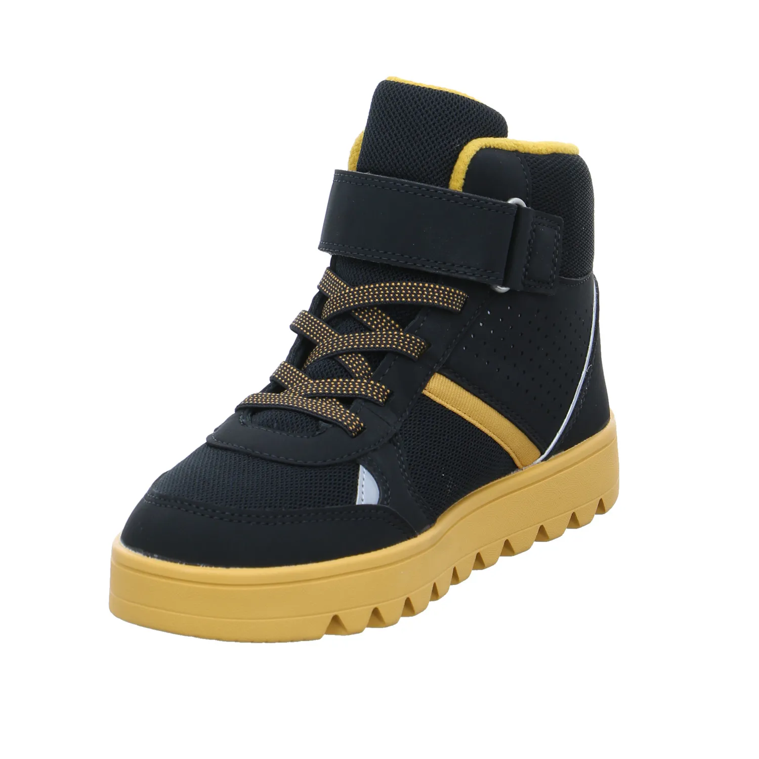VIKING Sneaker high Jungen-Winter-Bottine Schwarz Textil VIKING Sneaker high Jungen-Winter-Bottine Schwarz Textil