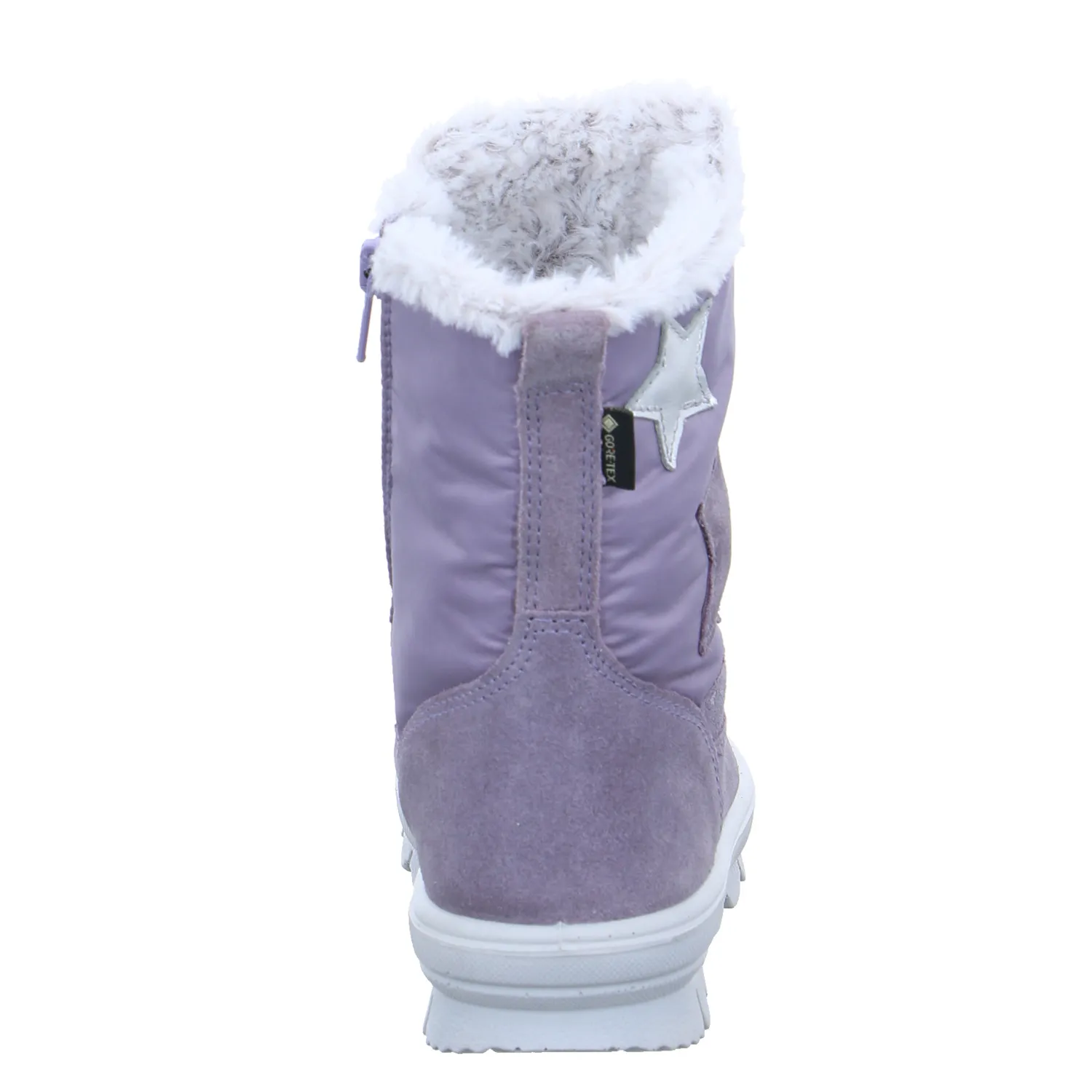 SUPERFIT Stiefel Kleinkinder-Winterstiefel Flieder Textil 