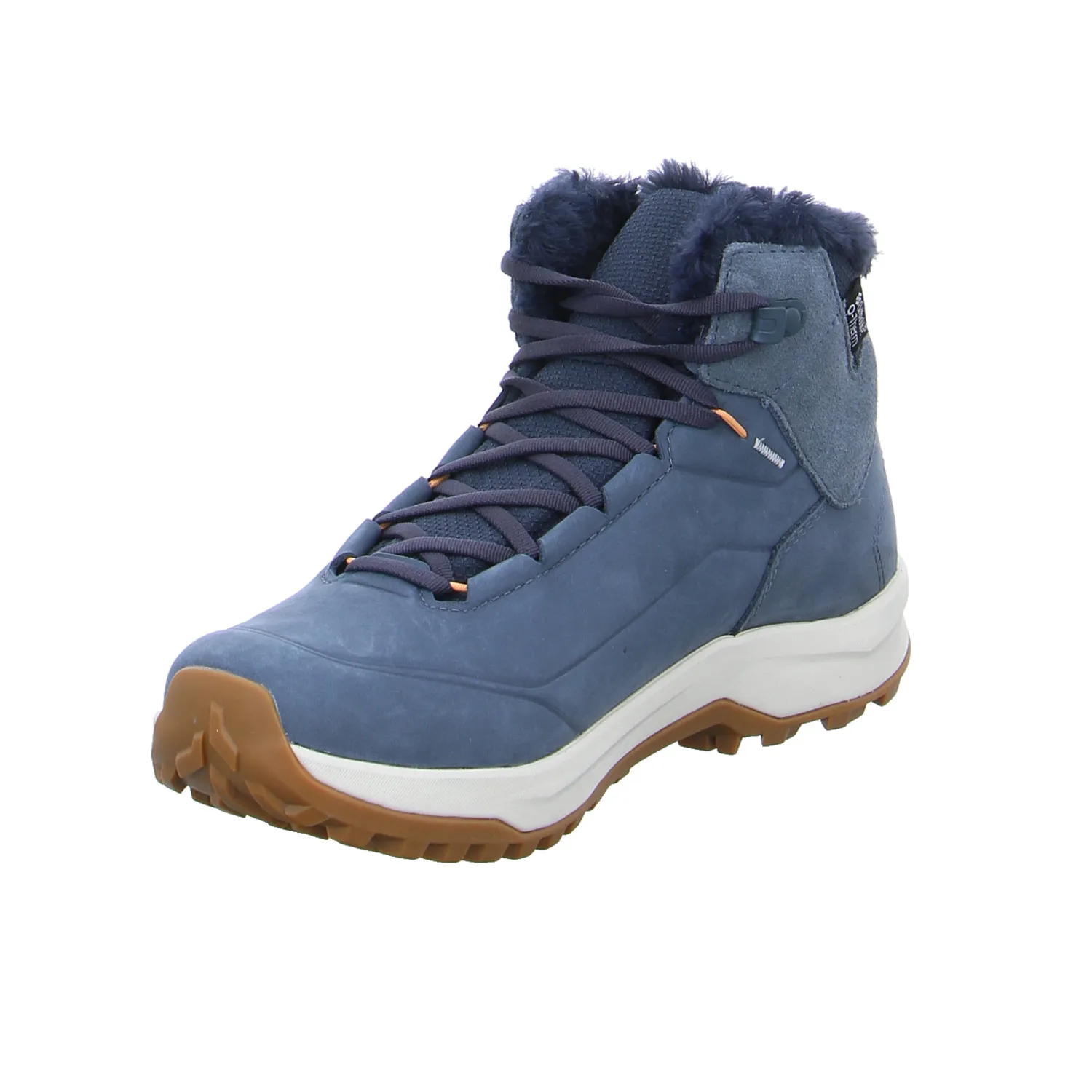 LOWA Snowboots Damen Blau Leder 