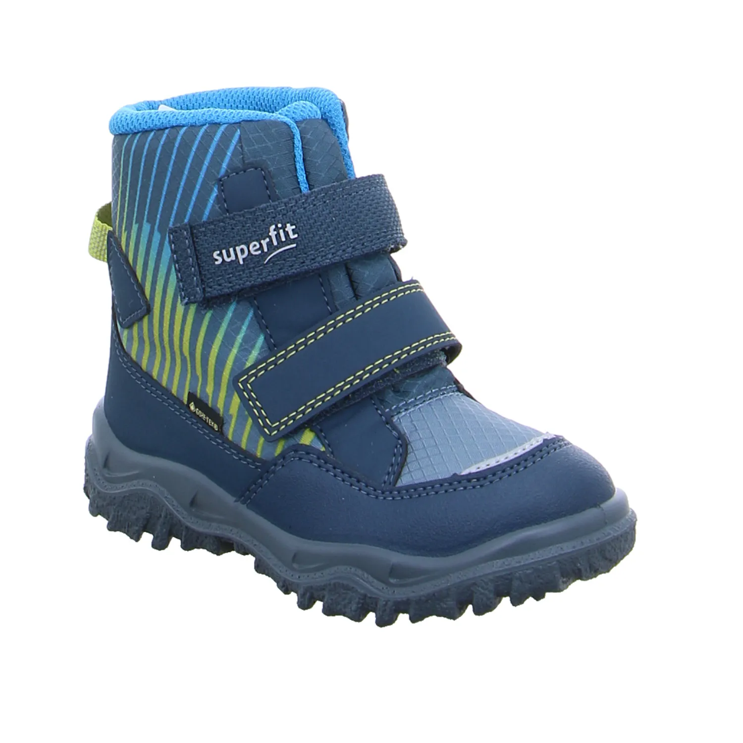 SUPERFIT Winterstiefel Unisex Kleinkinder-Snowboot Membran Blau Textil SUPERFIT Winterstiefel Unisex Kleinkinder-Snowboot Membran Blau Textil