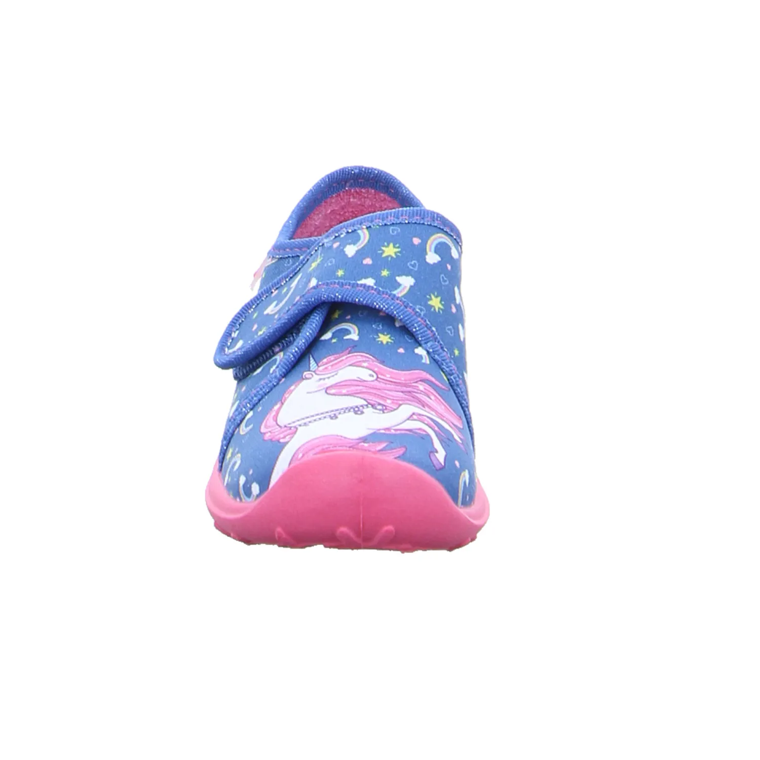 FISCHER Mädchen Kinder-Hausschuh Blau Textil FISCHER Mädchen Kinder-Hausschuh Blau Textil
