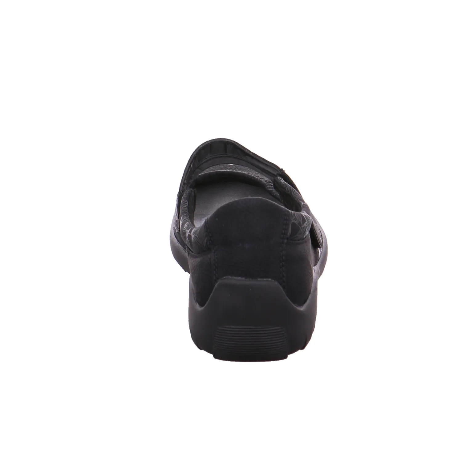 REMONTE mit Wechselfussbett Ballerina Schwarz Lederimitat REMONTE mit Wechselfussbett Ballerina Schwarz Lederimitat
