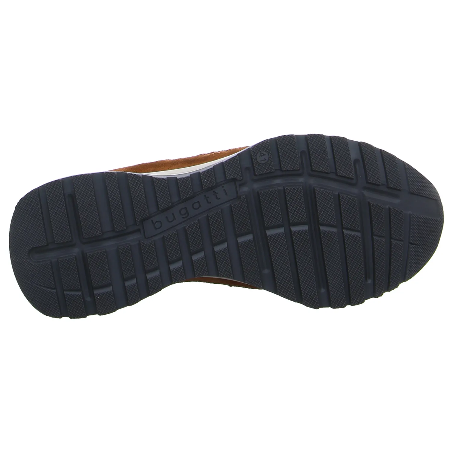 BUGATTI SHOES Halbschuhe Sneaker Cognac Leder BUGATTI SHOES Halbschuhe Sneaker Cognac Leder