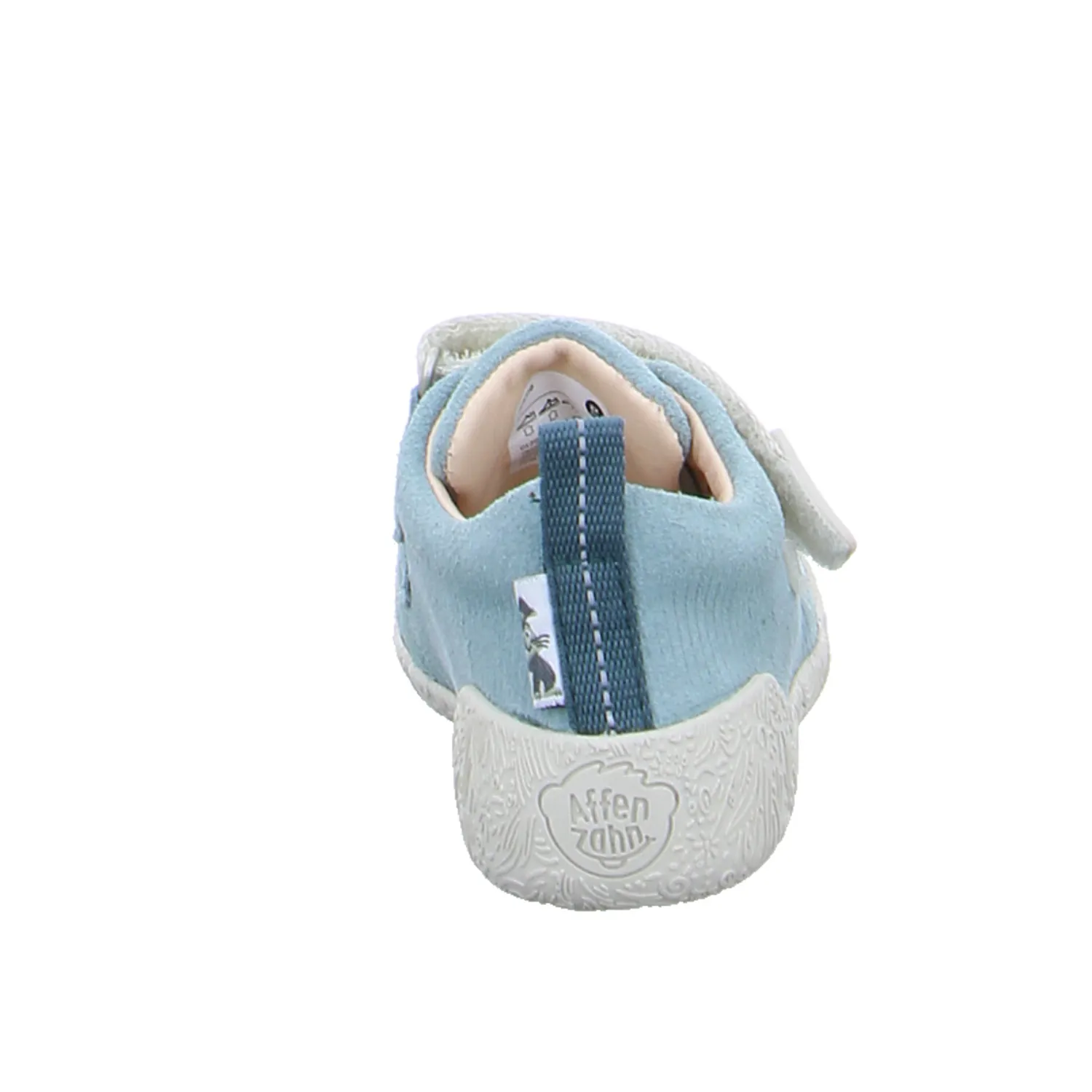 AFFENZAHN Krabbelschuh Lauflernschuh Grünblau Leder AFFENZAHN Krabbelschuh Lauflernschuh Grünblau Leder