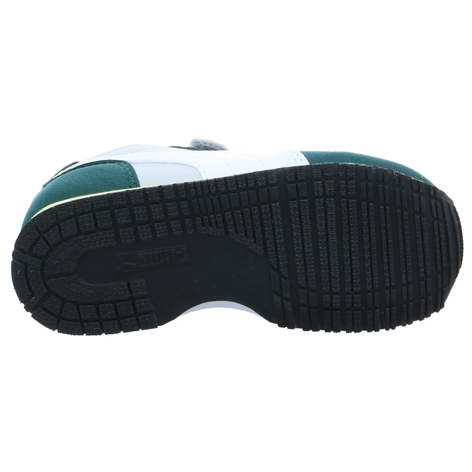 PUMA unisex Sneaker Baby-Sport-Bottine Grün Lederimitat PUMA unisex Sneaker Baby-Sport-Bottine Grün Lederimitat