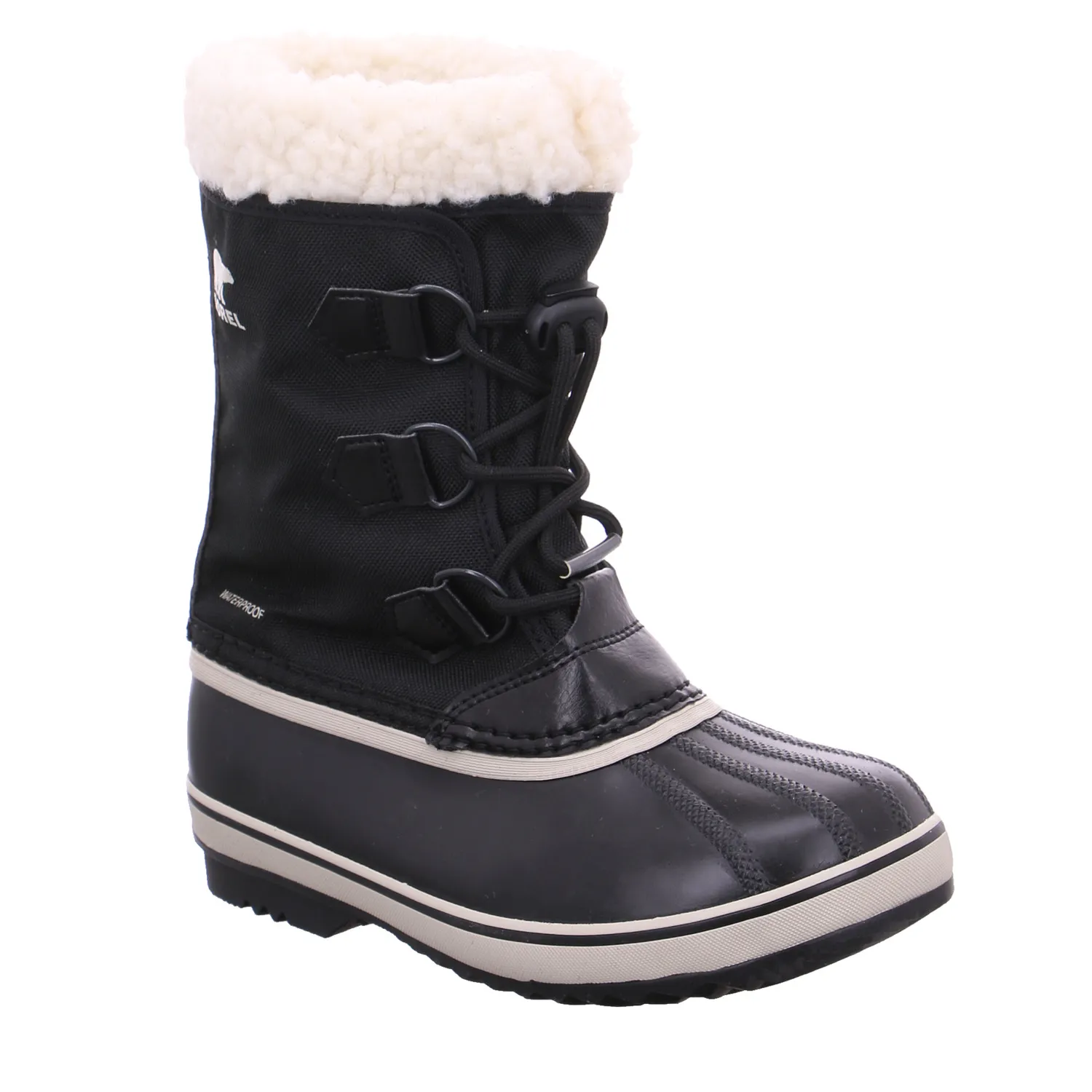 SOREL Schneestiefel Unisex Kinder-Snowboot Schwarz Synthetik 