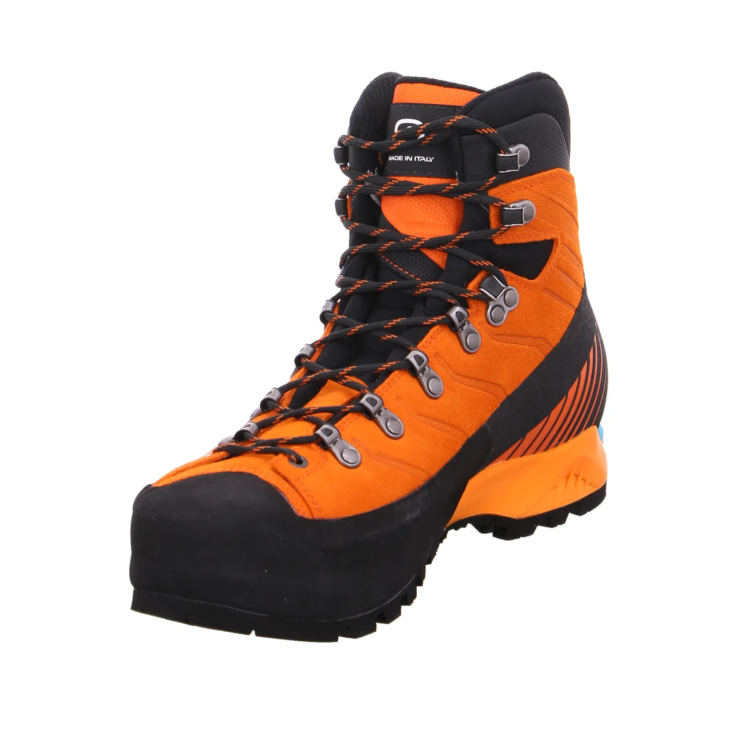 SCARPA Bergschuhe Orange Leder SCARPA Bergschuhe Orange Leder