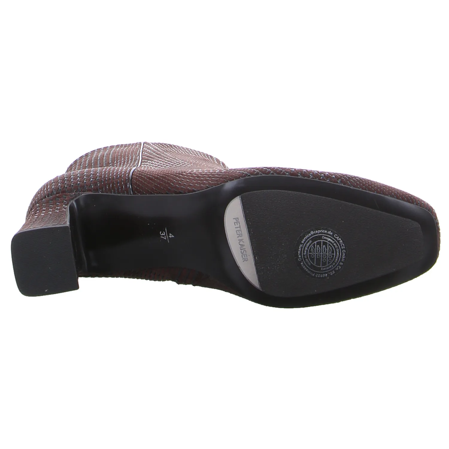 PETER KAISER Stiefelette Braun Recycelte Materialien PETER KAISER Stiefelette Braun Recycelte Materialien