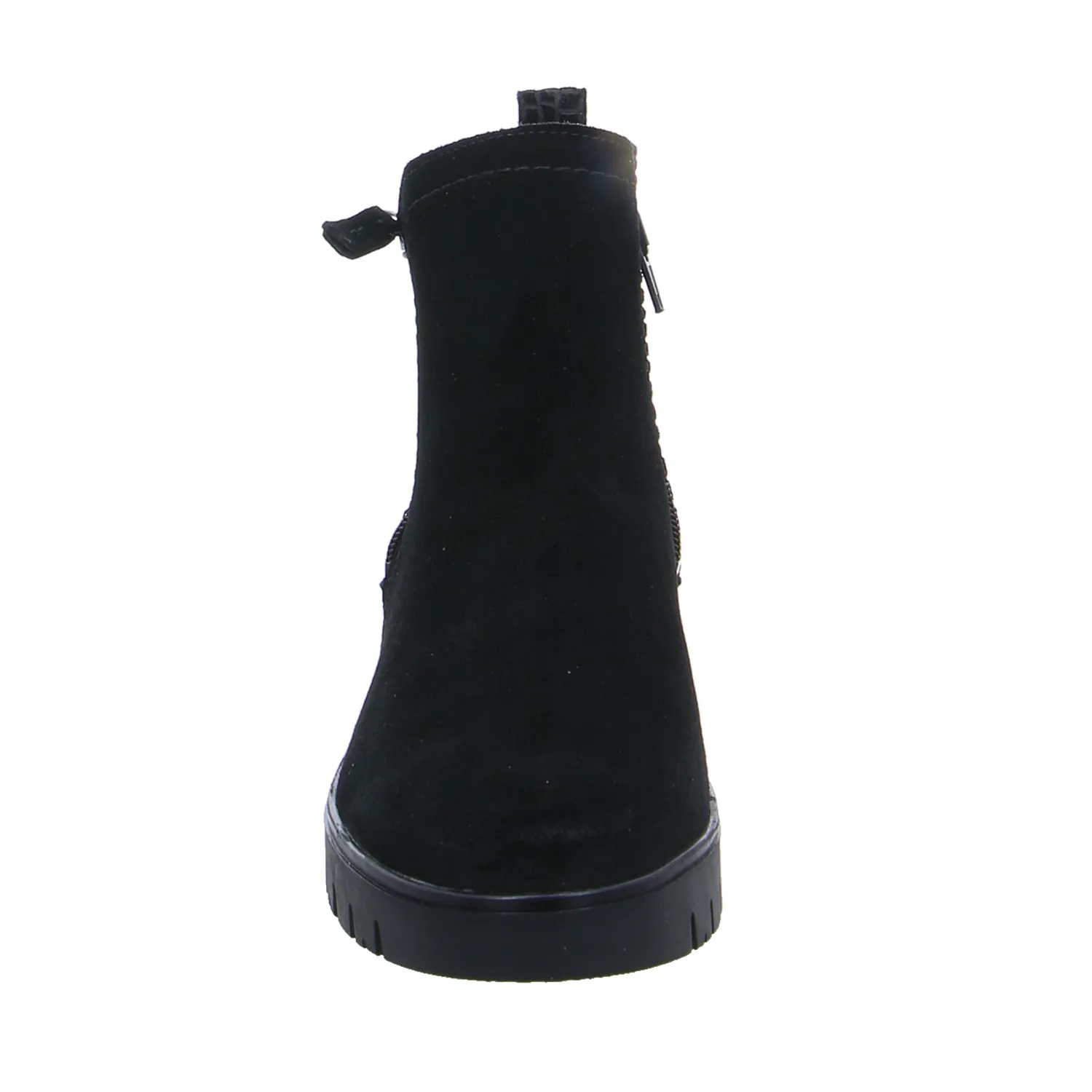 VAN DER LAAN 2RV Comfort-Stiefelette Schwarz Leder VAN DER LAAN 2RV Comfort-Stiefelette Schwarz Leder