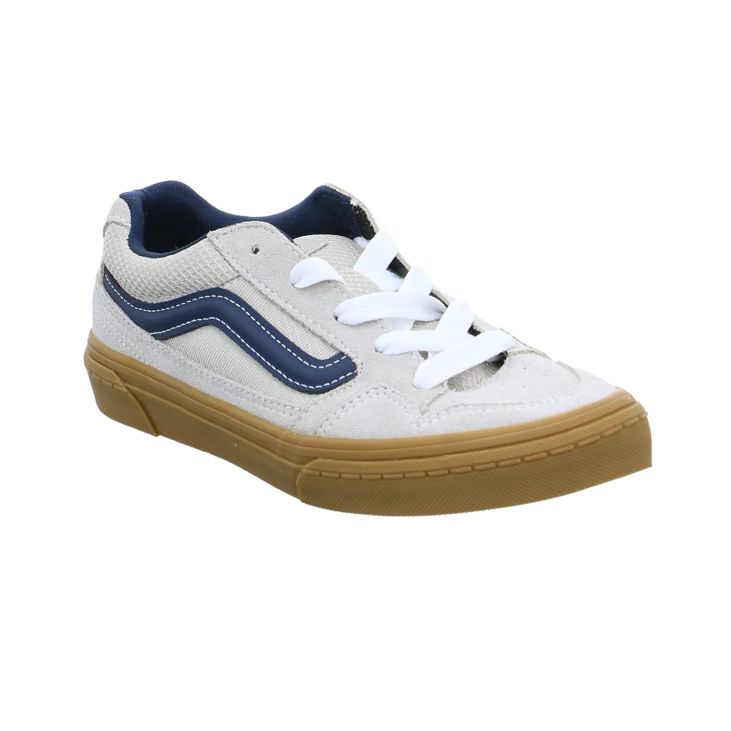 VANS Kinder Sportschuh Beige Leder VANS Kinder Sportschuh Beige Leder