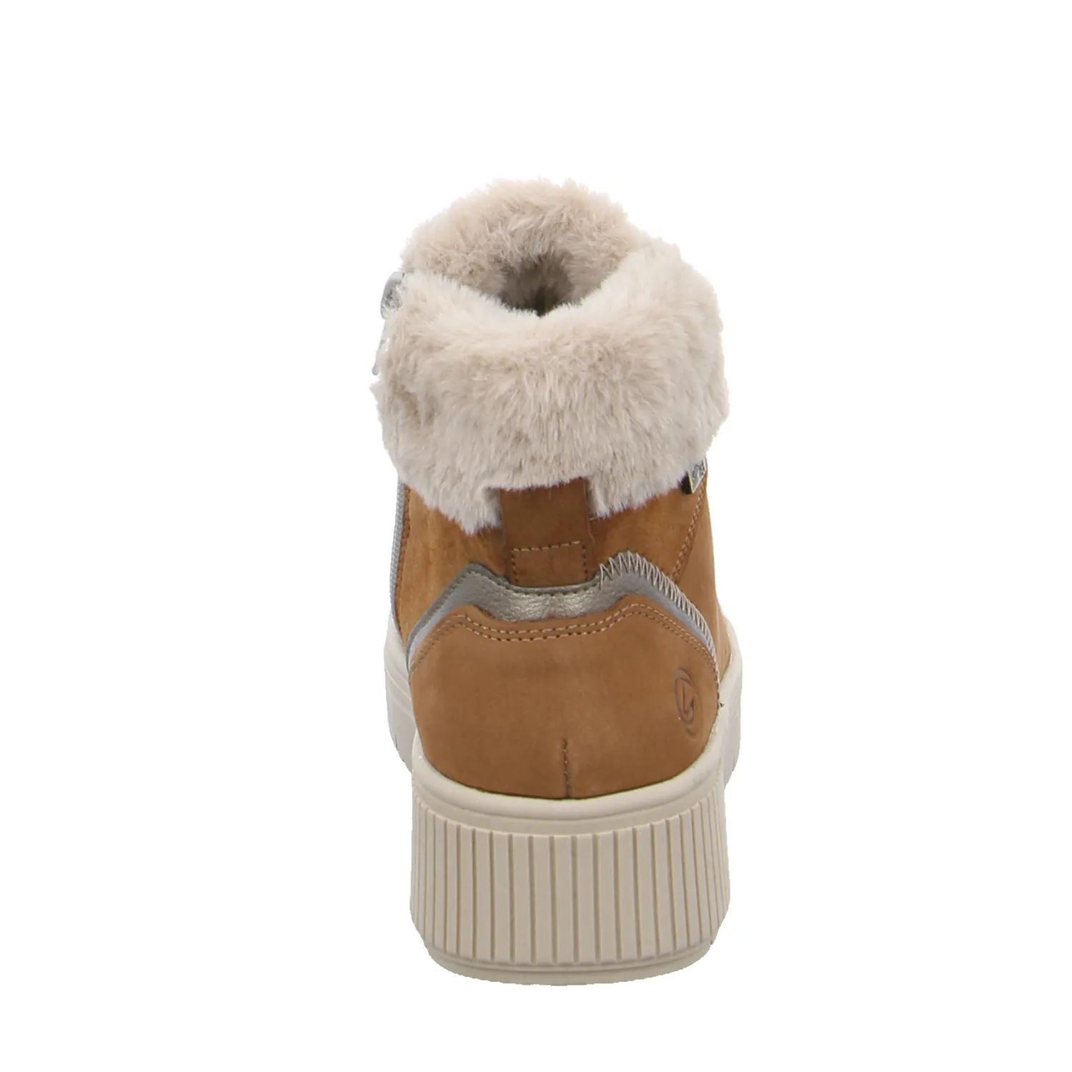 REMONTE mit TEX Membrane Mid Cut Sneaker Cognac Leder REMONTE mit TEX Membrane Mid Cut Sneaker Cognac Leder