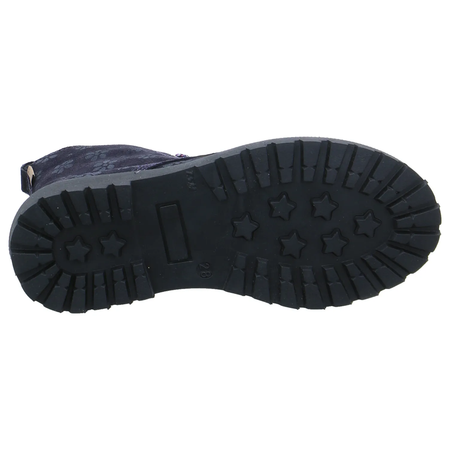 SCHUHENGEL Schnürstiefel Kleinkinder-Winterstiefel Blau Leder SCHUHENGEL Schnürstiefel Kleinkinder-Winterstiefel Blau Leder