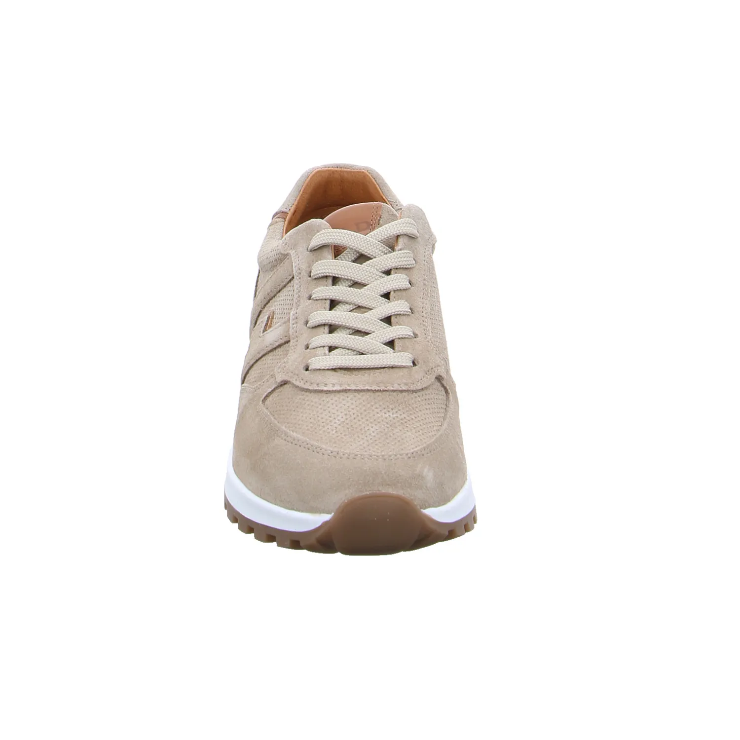HOLD Halbschuhe Sneaker Taupe Leder 