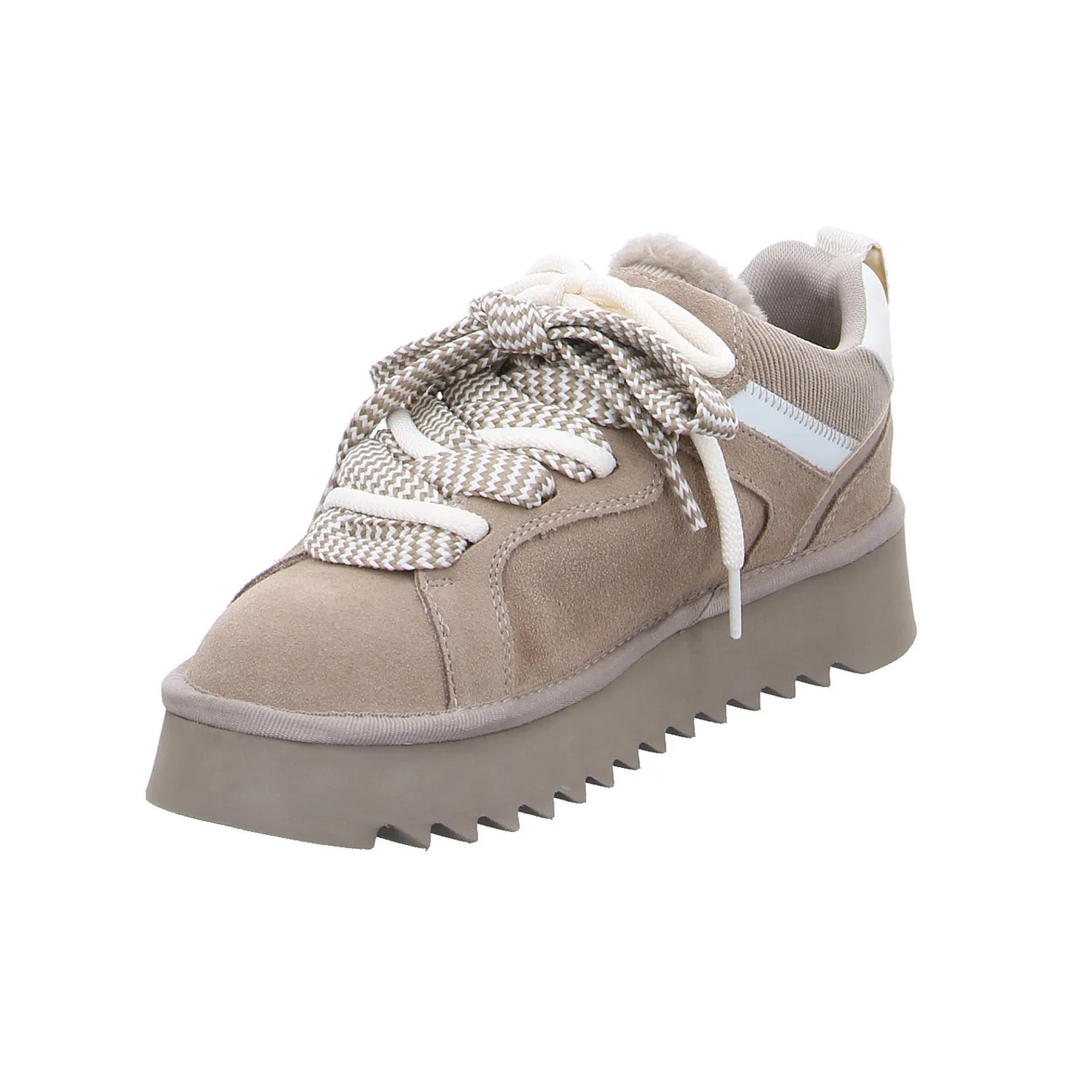 TAMARIS Stiefelette Taupe Leder TAMARIS Stiefelette Taupe Leder