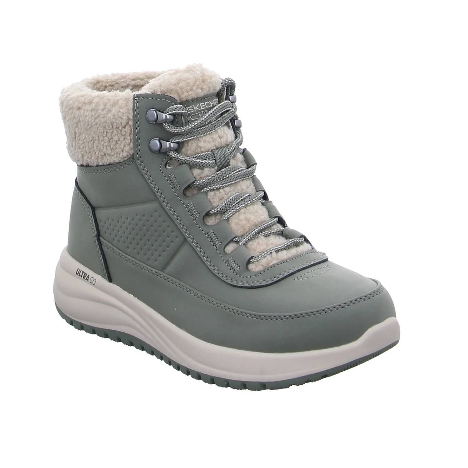 SKECHERS Snowboot Olive Lederimitat SKECHERS Snowboot Olive Lederimitat