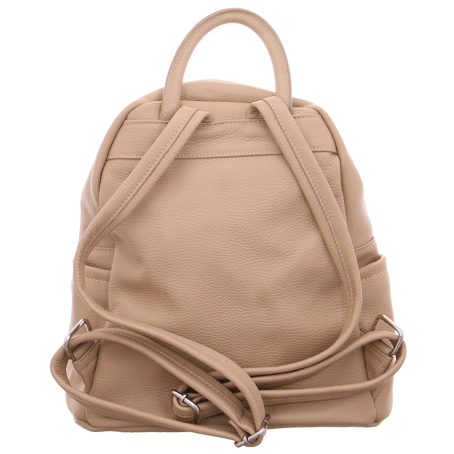 SCHUHENGEL Rucksack Taupe Leder SCHUHENGEL Rucksack Taupe Leder