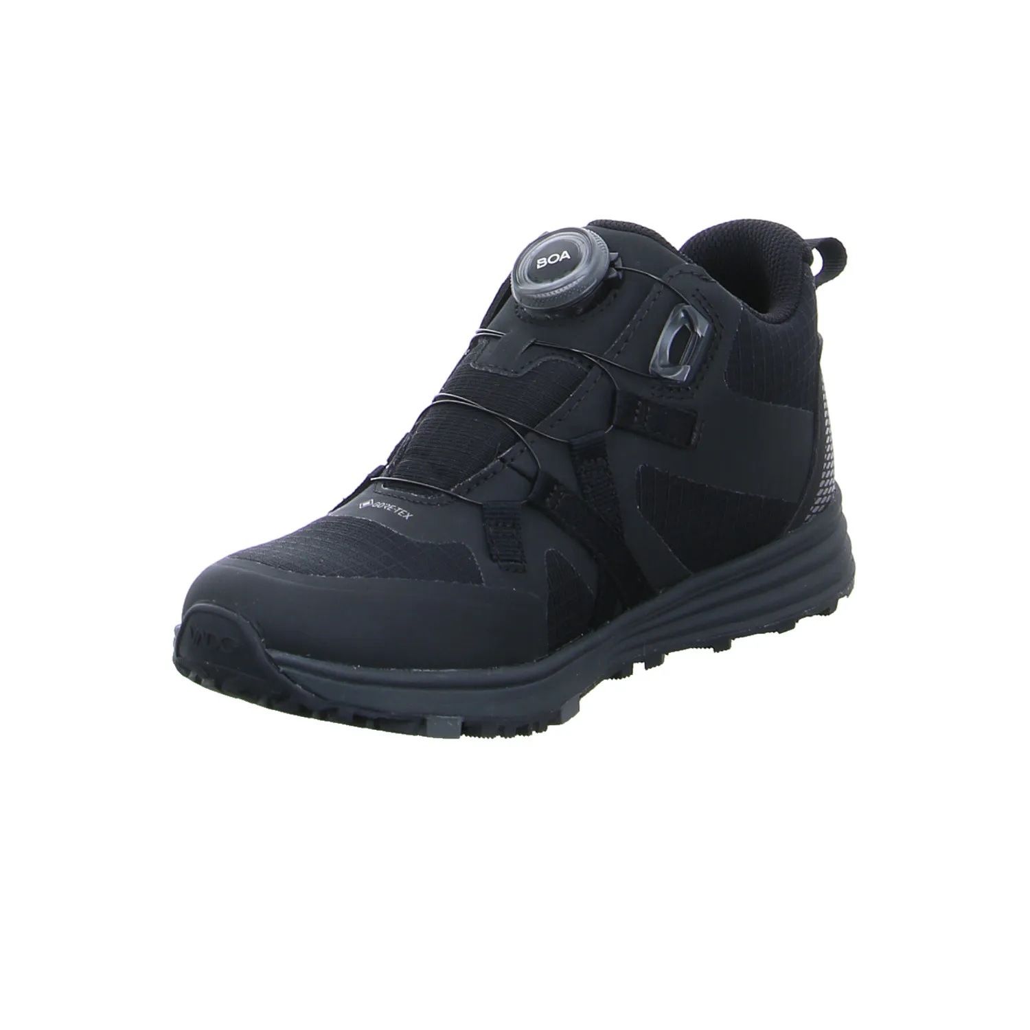 VADO Sneaker Outdoor Jugend-Halbschuh Schwarz Textil 
