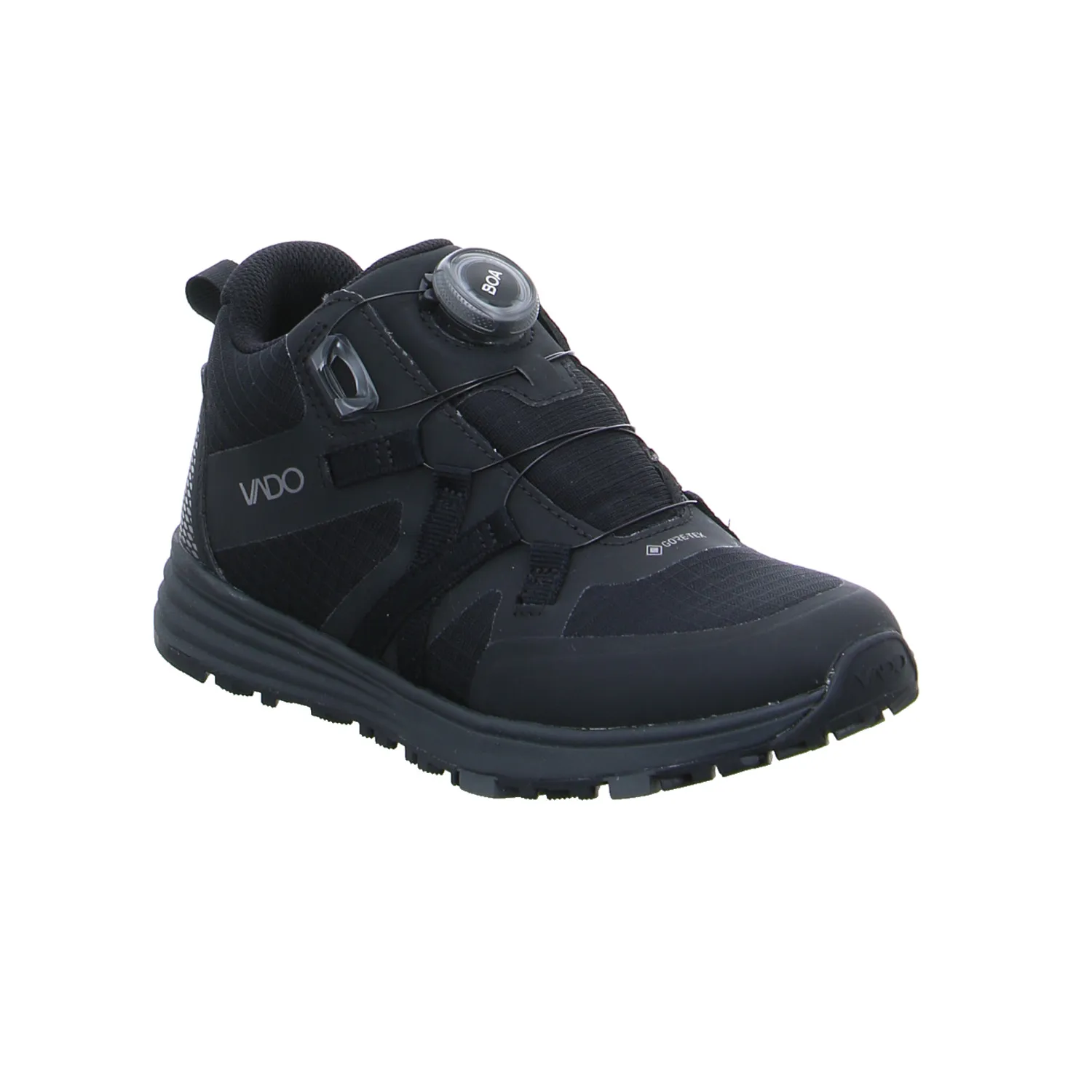 VADO Sneaker Outdoor Jugend-Halbschuh Schwarz Textil 