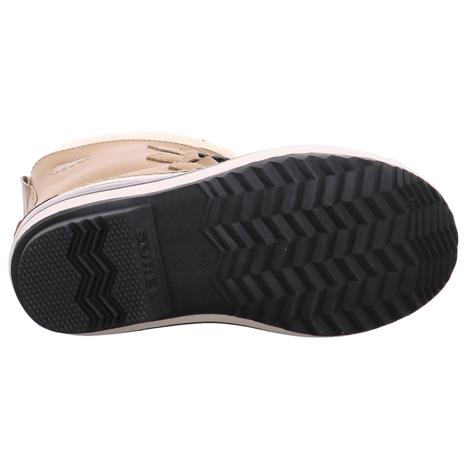 SOREL Schneestiefel Kinder-Snowboot Cognac Leder SOREL Schneestiefel Kinder-Snowboot Cognac Leder