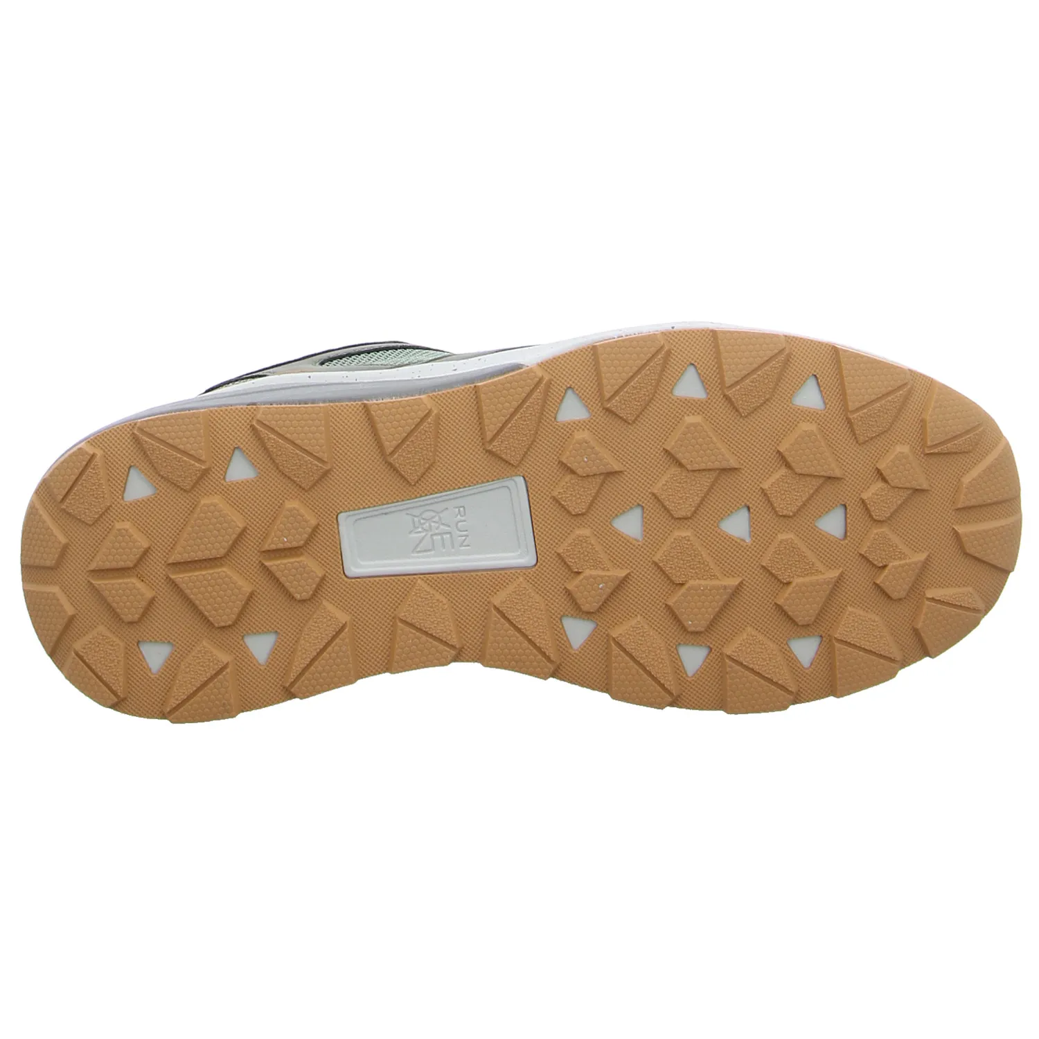 WALDLÄUFER Halbschuhe Sneaker Stoff Khaki Leder WALDLÄUFER Halbschuhe Sneaker Stoff Khaki Leder