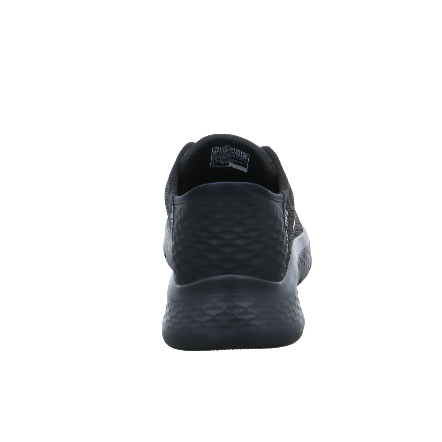 SKECHERS Memory Foam Halbschuhe Sneaker Stoff Schwarz Synthetik 