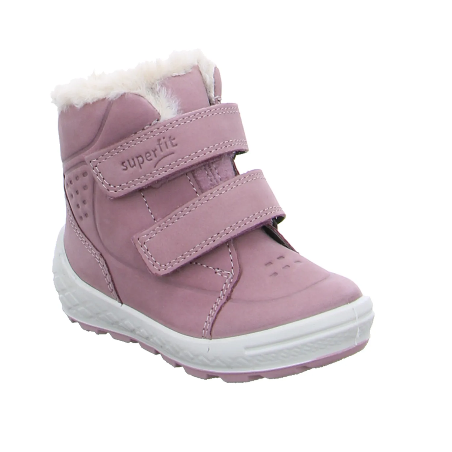 SUPERFIT Baby-Boot Kleinkinder-Winter-Bottine Rosa Textil SUPERFIT Baby-Boot Kleinkinder-Winter-Bottine Rosa Textil