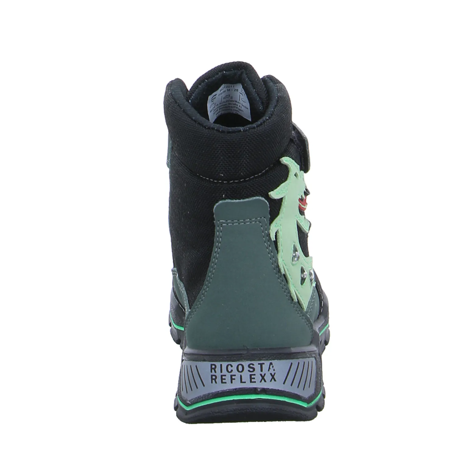 RICOSTA Jungen Schneestiefel Kleinkinder-Snowboot Membran Grün Textil RICOSTA Jungen Schneestiefel Kleinkinder-Snowboot Membran Grün Textil