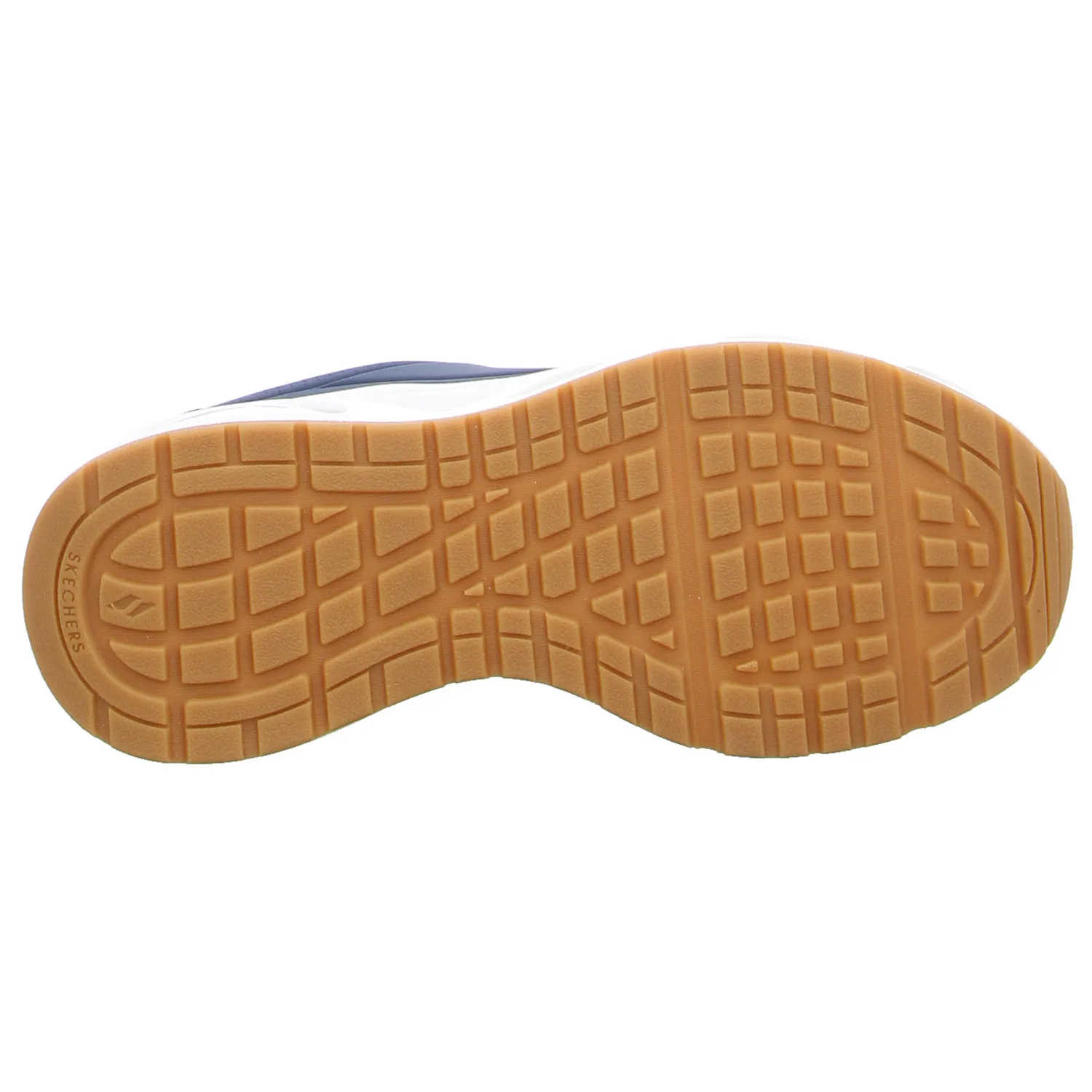 SKECHERS Sneaker Navy Lederimitat 