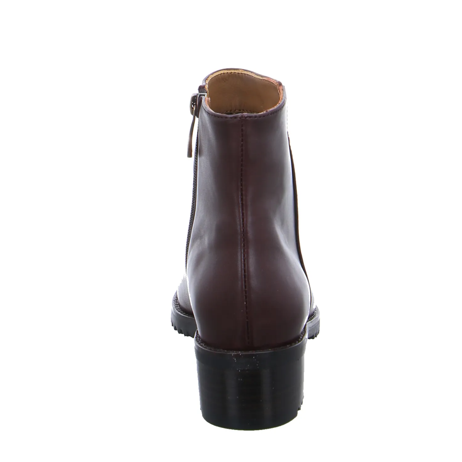 EVERYBODY Stiefelette Bordeau Leder 