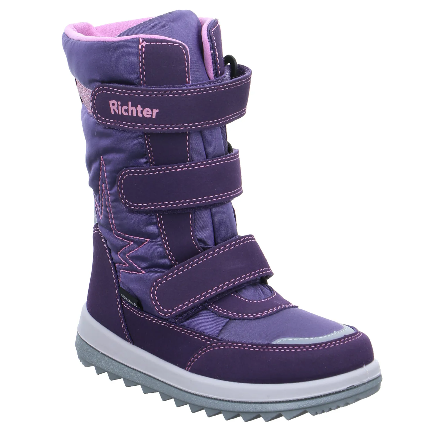 RICHTER Winterstiefel Mädchen-Snowboot Membrane Violette Textil RICHTER Winterstiefel Mädchen-Snowboot Membrane Violette Textil