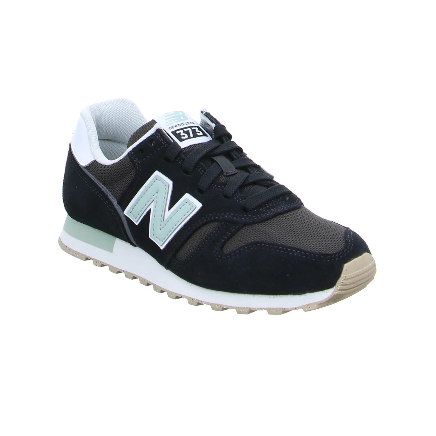 NEW BALANCE WL373XB2 Training Fitnessschuhe Schwarz Leder 