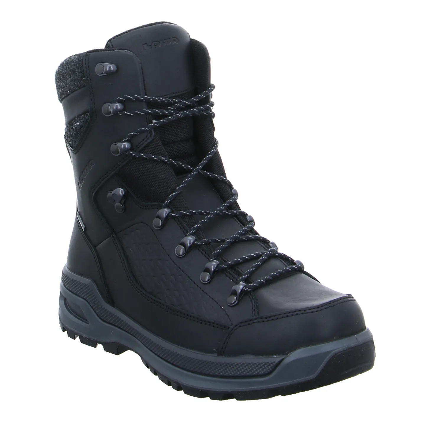 LOWA Snowboots Schwarz Leder LOWA Snowboots Schwarz Leder