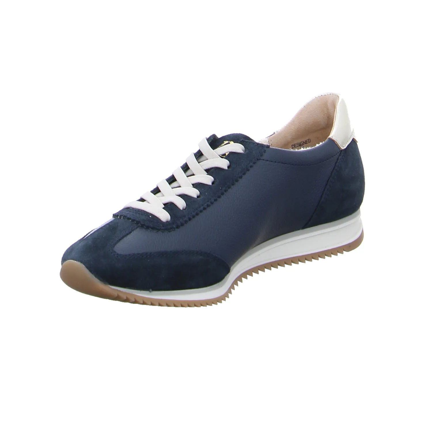 PAUL GREEN Sneaker Blau Leder 