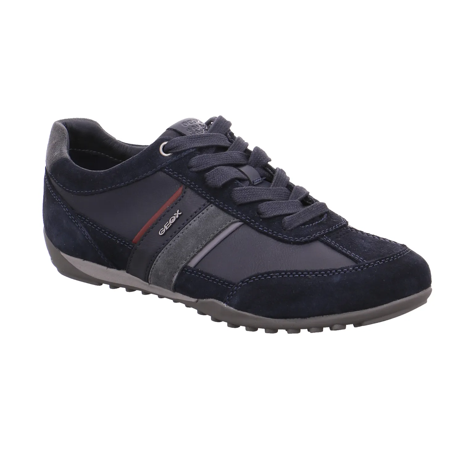 GEOX Halbschuhe Sneaker Blau Leder 