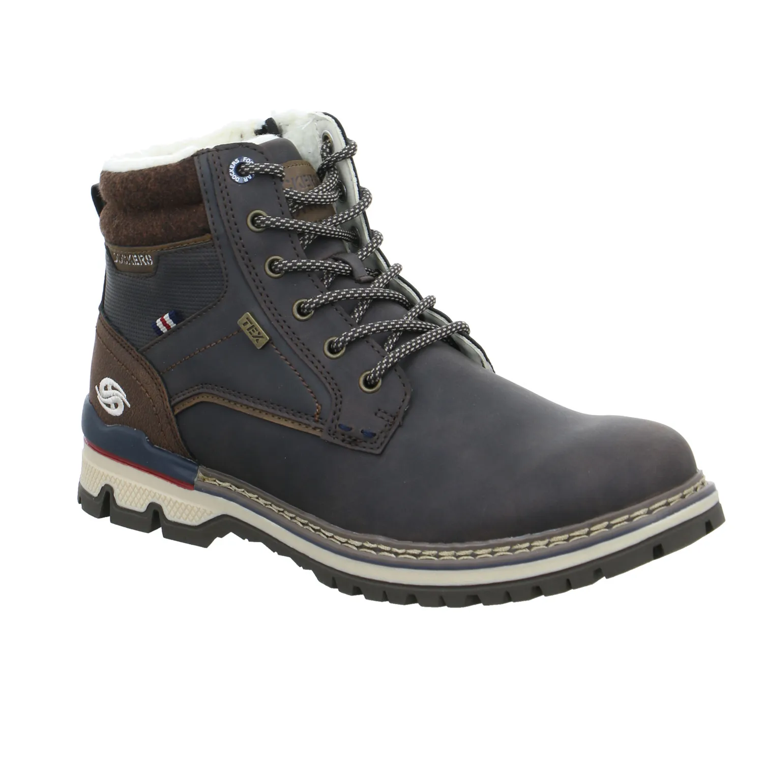 DOCKERS Winter-Boots Braun Lederimitat DOCKERS Winter-Boots Braun Lederimitat