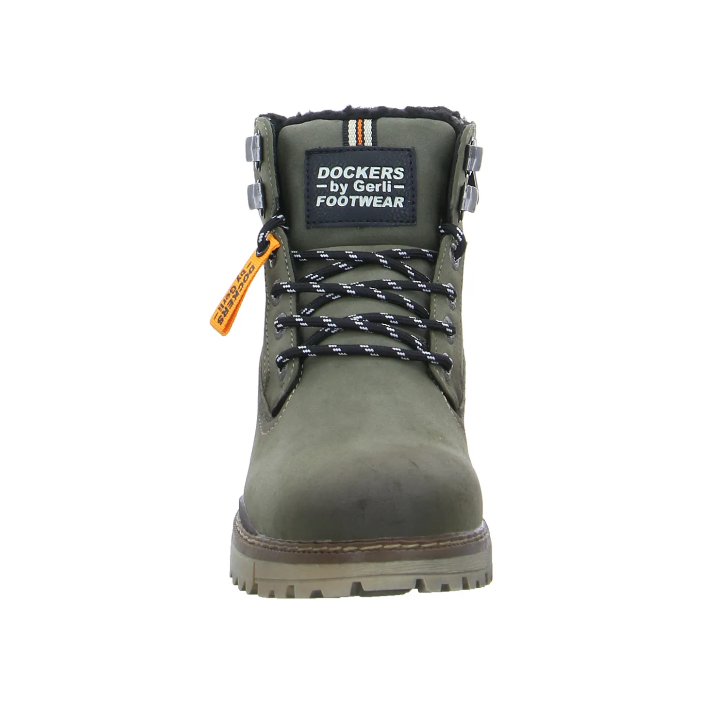 DOCKERS Winter-Boots Olive Lederimitat DOCKERS Winter-Boots Olive Lederimitat
