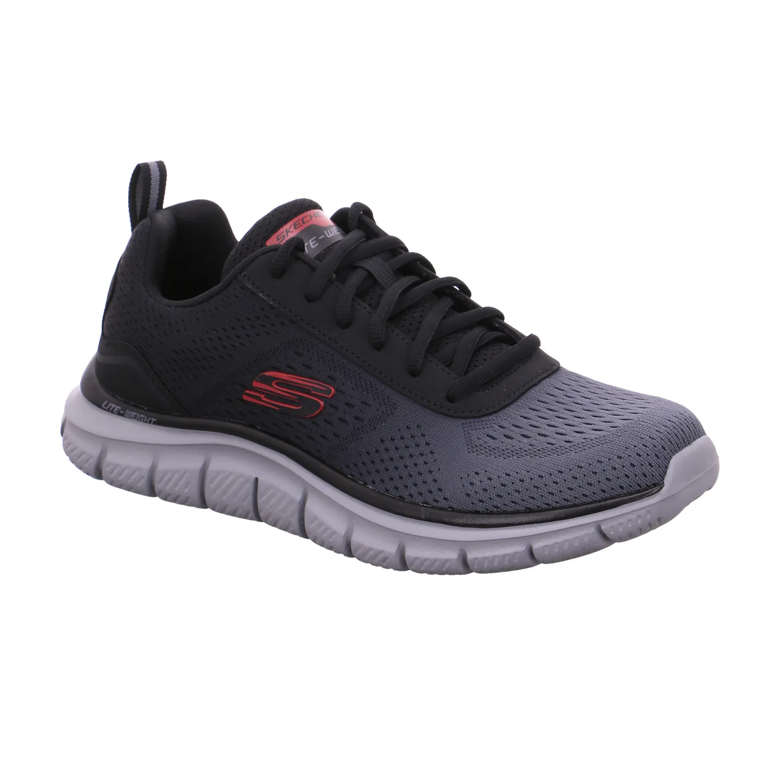 SKECHERS Memory Foam Machine Washable Halbschuh Schwarz Lederimitat 