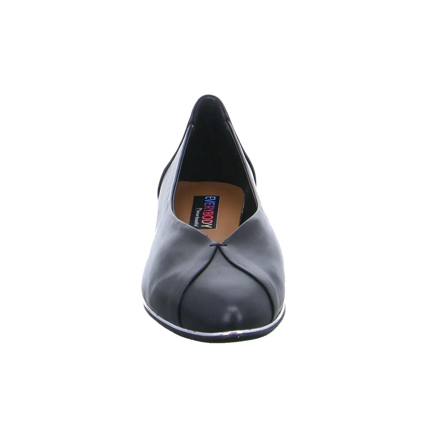 EVERYBODY Ballerina Schwarz Leder EVERYBODY Ballerina Schwarz Leder