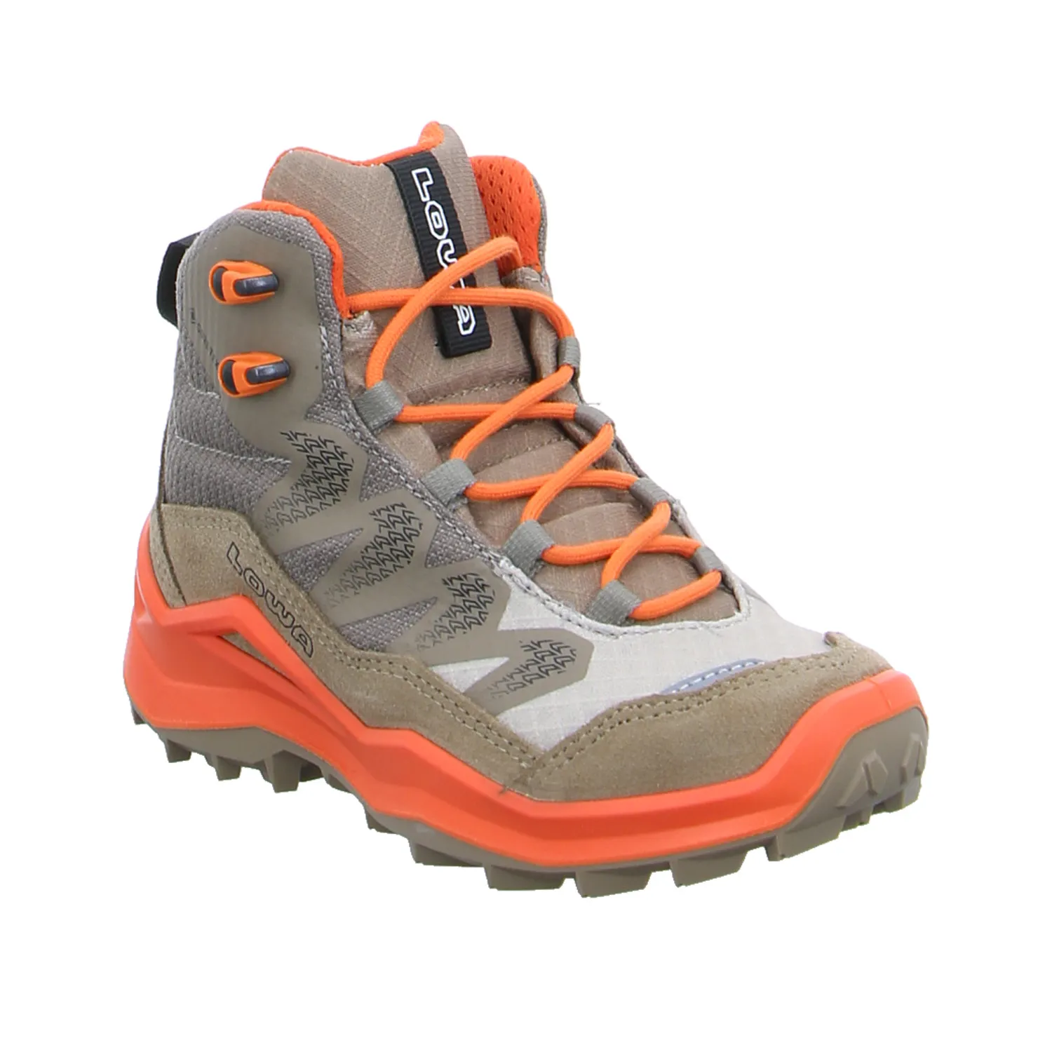 LOWA MADDOX PRO GTX MID JR Kinder-Wanderschuhe Beige Synthetik LOWA MADDOX PRO GTX MID JR Kinder-Wanderschuhe Beige Synthetik