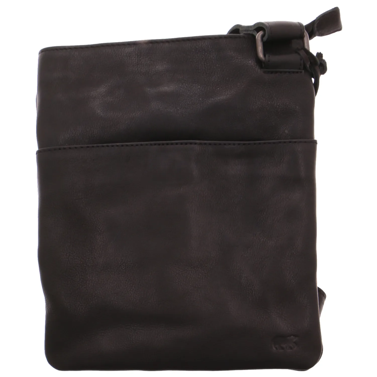 BEAR DESIGN Umhängetasche Schwarz Leder 