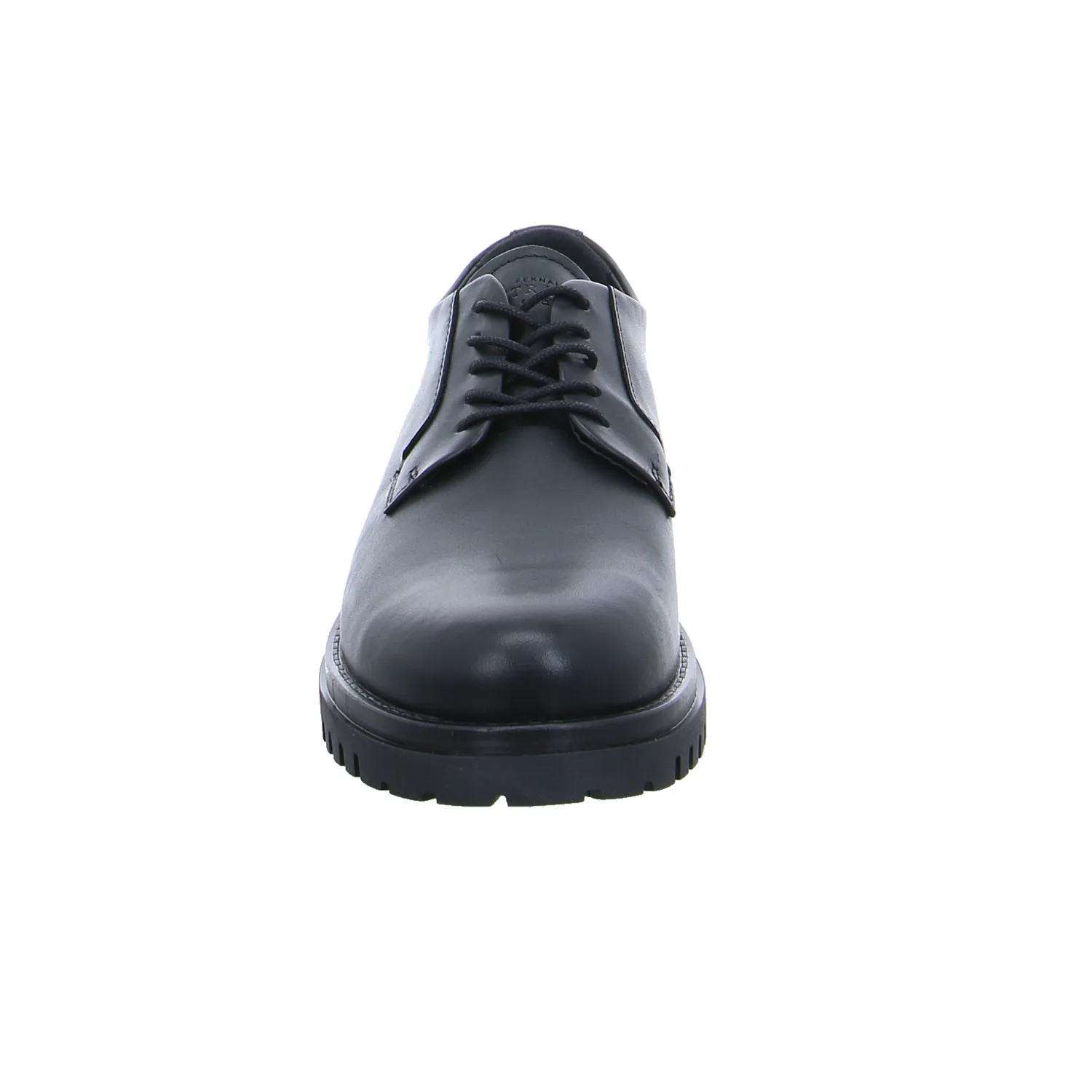 FERNANDO STRAPPA Halbschuh Schwarz Leder FERNANDO STRAPPA Halbschuh Schwarz Leder