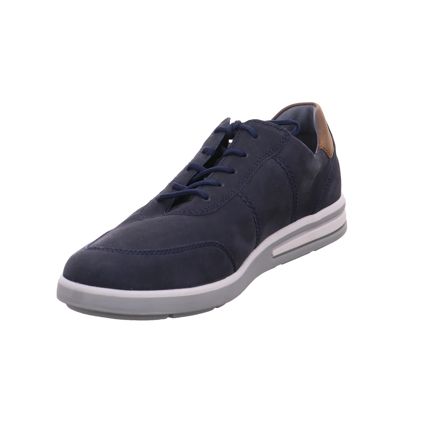 WALDLÄUFER Halbschuhe Sneaker Blau Leder WALDLÄUFER Halbschuhe Sneaker Blau Leder