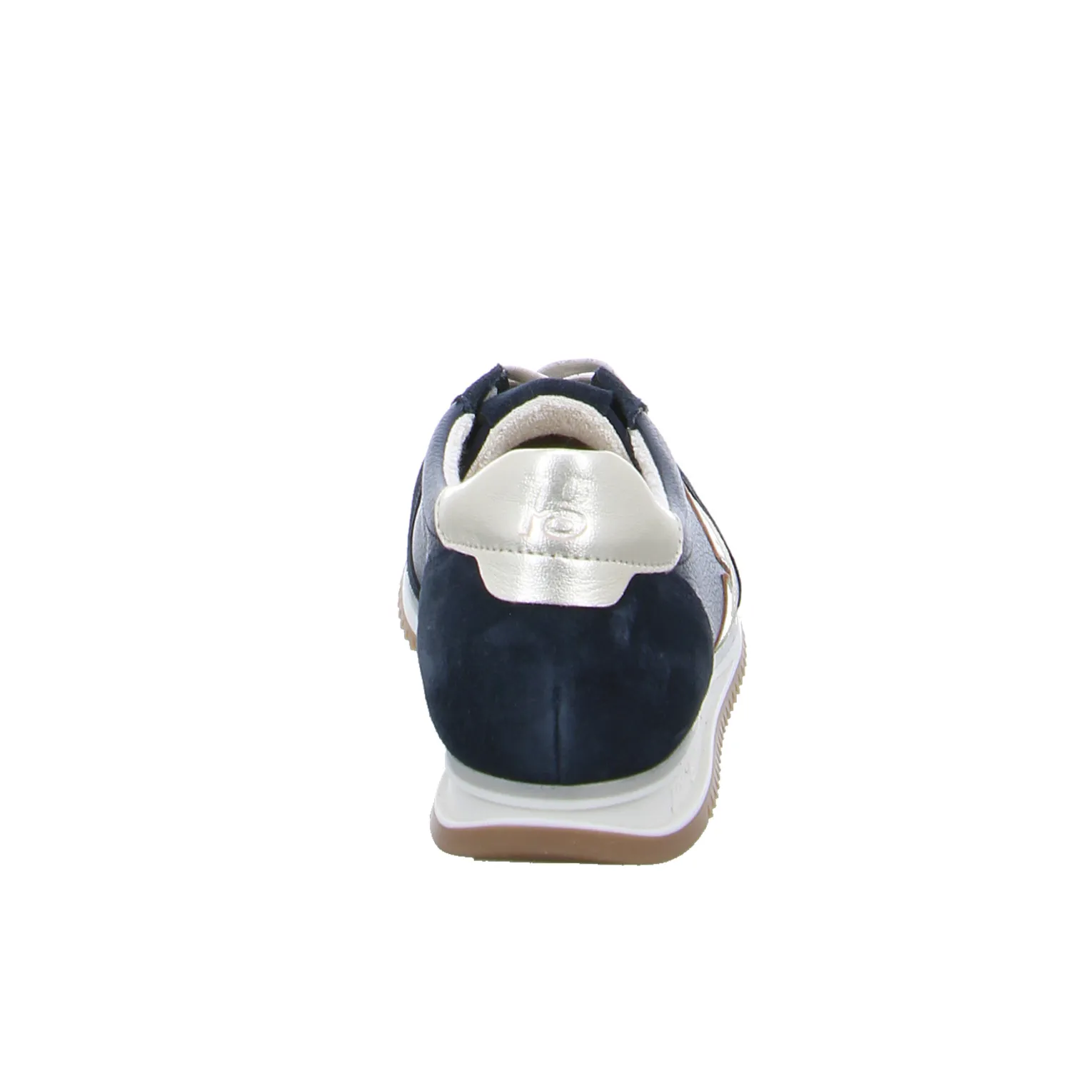 PAUL GREEN Sneaker Blau Leder 