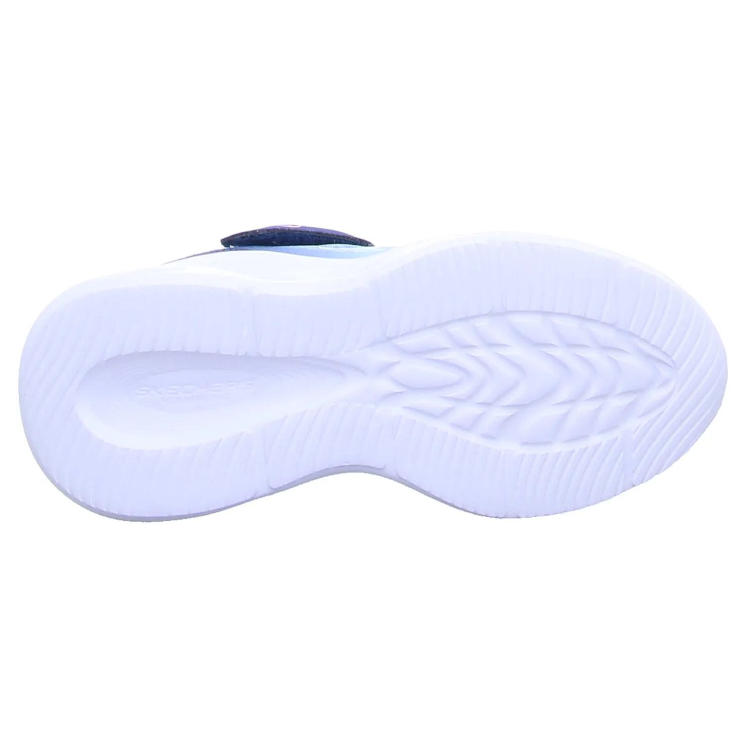 SKECHERS Sneaker Kleinkinder-Halbschuh Klett Navy Textil 