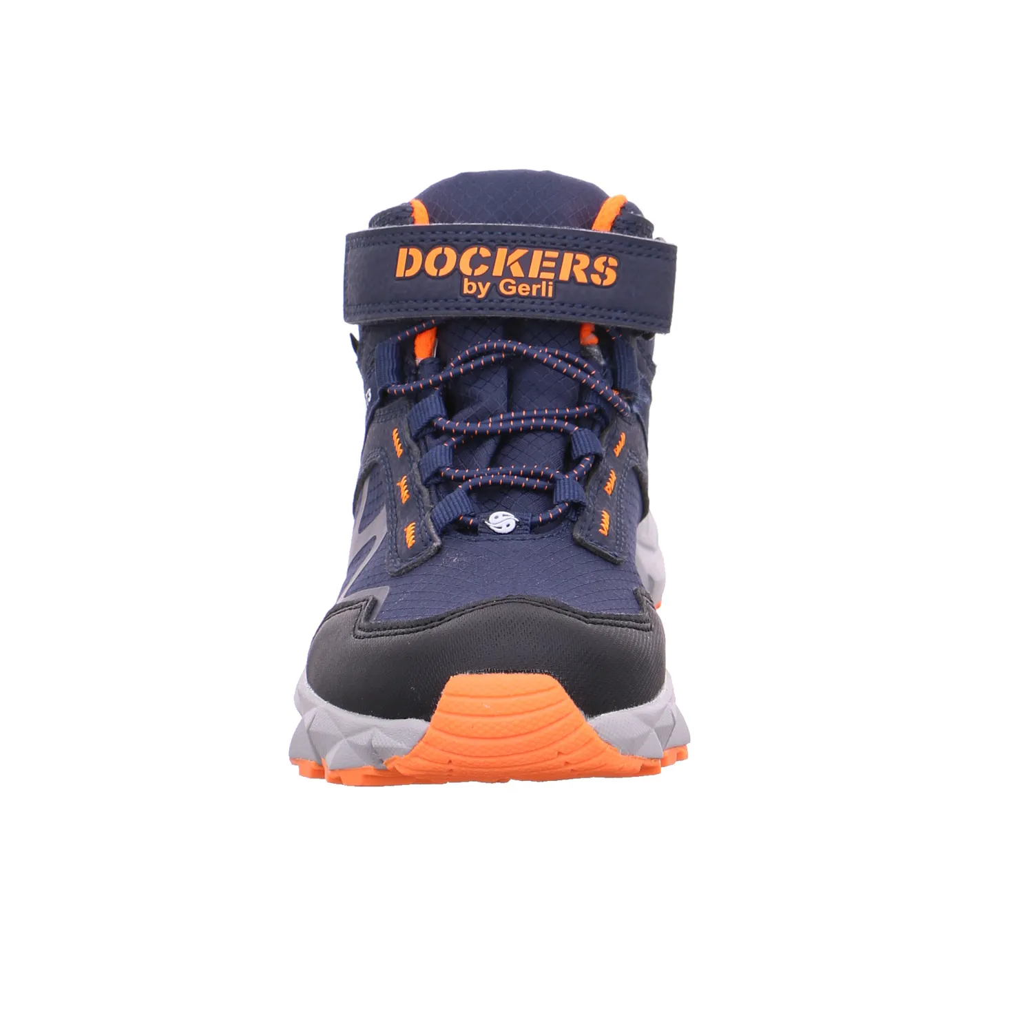 DOCKERS Boot Kleinkinder-Halbschuh Klett Blau Lederimitat DOCKERS Boot Kleinkinder-Halbschuh Klett Blau Lederimitat